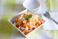 Jicama Melon Salad with Honey-Lime Dressing 