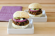 Vegetarian Barbecue Lentil Sliders