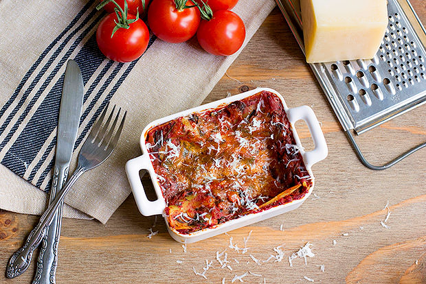 Spinach and Black Bean Lasagna Recipe