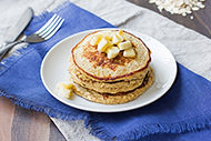 Oatmeal Banana Pancakes 