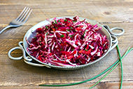 Cabbage and Beetroot Slaw 