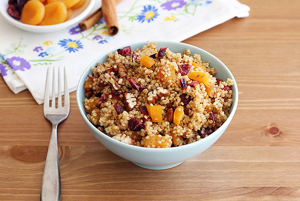 Fruit and Nut Breakfast Quinoa Recipe